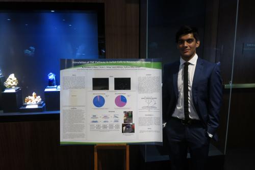 Mahdeen S. Khan presents Stimulation of TNF Pathway in Jurkat Cells to Reverse HIV Latency 