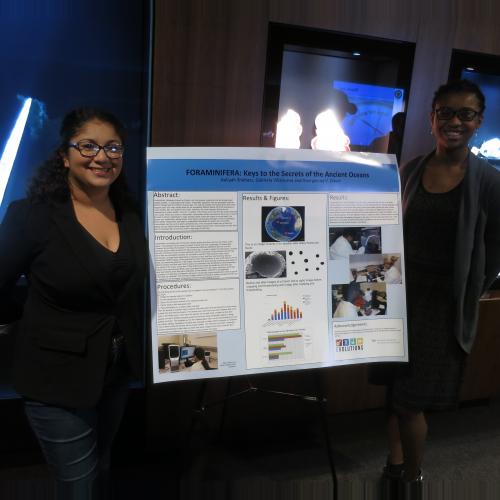 Gabriela Villaneuva & Aaliyah Shabazz present Foraminifera: Keys to the Secrets of the Ancient Oceans